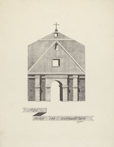 Mision San Buenaventura, 1935/1942. Creator: James Jones
