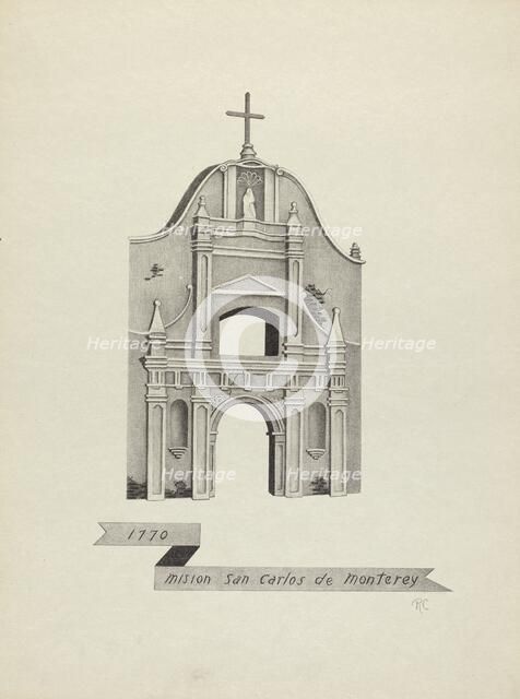 Mision San Carlos de Monterey. Creator: James Jones.