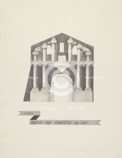 Mision San Francisco de Asis, 1935/1942. Creator: James Jones.