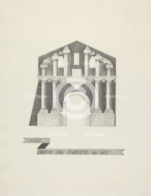 Mision San Francisco de Asis, 1935/1942. Creator: James Jones.