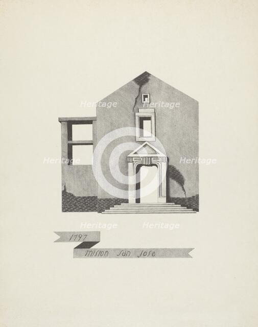 Mision San Jose, 1935/1942. Creator: James Jones.