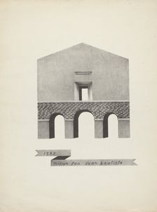 Mision San Juan Bautista, 1935/1942. Creator: James Jones