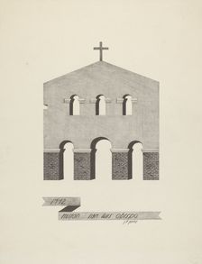 Mision San Luis Obispo, 1935/1942. Creator: James Jones