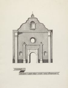 Mision San Luis Rey de Francia, 1935/1942. Creator: James Jones