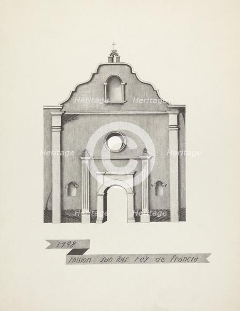 Mision San Luis Rey de Francia. Creator: James Jones.