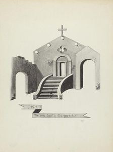 Mision Santa Margarita, 1935/1942. Creator: James Jones