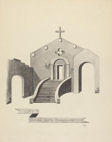 Mision Santa Margarita, 1935/1942. Creator: James Jones