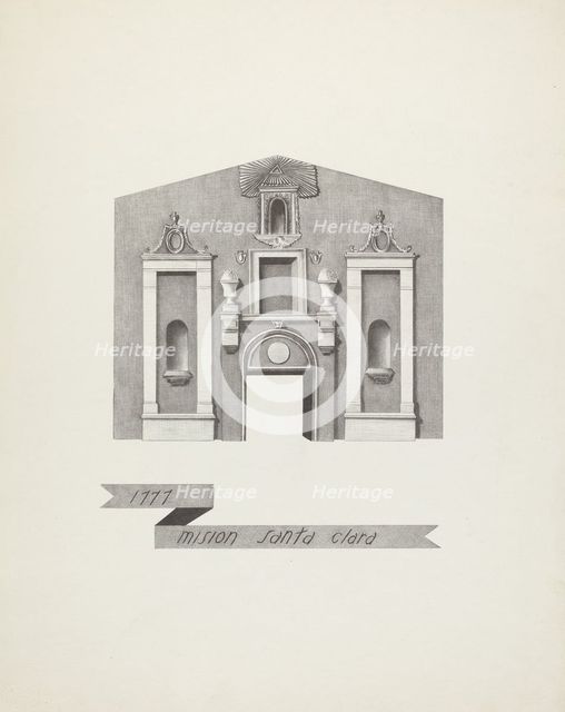 Mision Santa Clara, 1935/1942. Creator: James Jones.