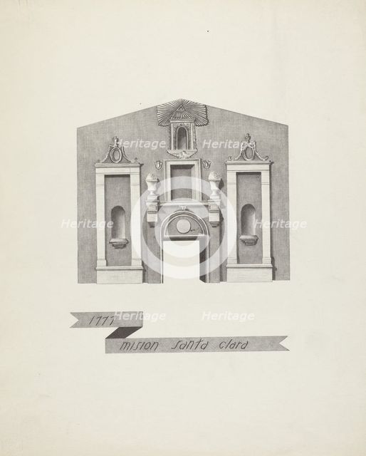 Mision Santa Clara, 1935/1942. Creator: James Jones.