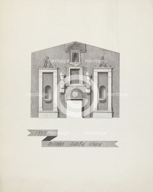 Mision Santa Clara, 1935/1942. Creator: James Jones.