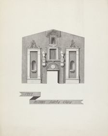 Mision Santa Clara, 1935/1942. Creator: James Jones