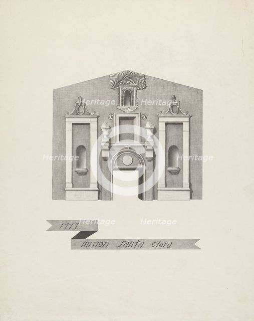 Mision Santa Clara, 1935/1942. Creator: James Jones.