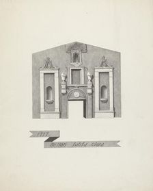 Mision Santa Clara, 1935/1942. Creator: James Jones