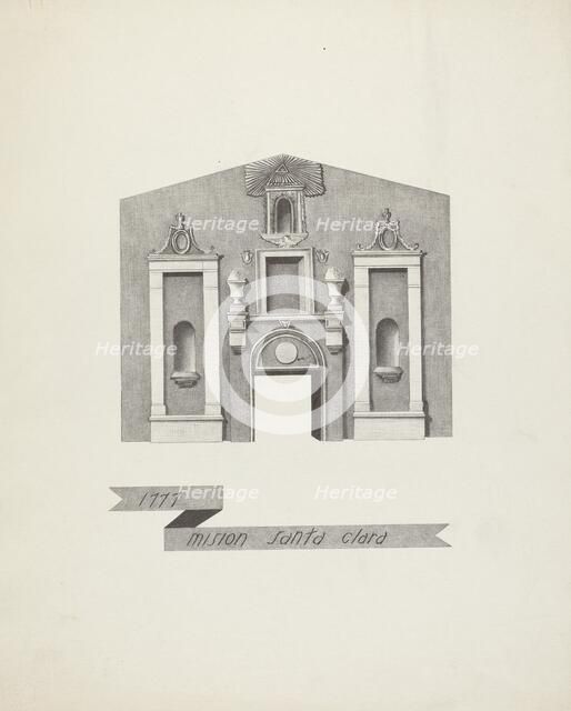 Mision Santa Clara, 1935/1942. Creator: James Jones.