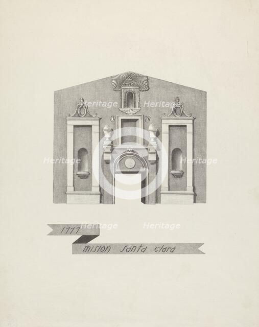 Mision Santa Clara, 1935/1942. Creator: James Jones.