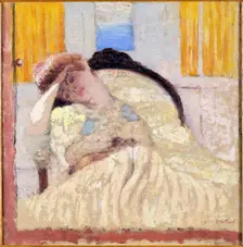 Misia assise dans une bergère, dit Nonchaloir, 1901