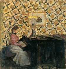 Misia at the Piano, 1895-1896