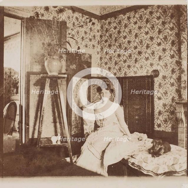 Misia Natanson. Artist: Vuillard, Édouard (1868-1940)