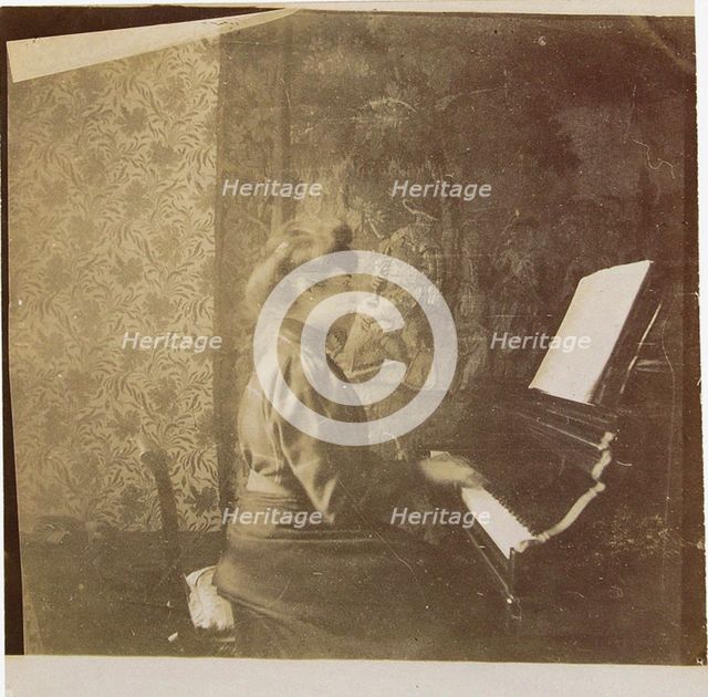 Misia Natanson at the Piano.