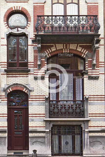 Mison Kwachet, 51 Rue Van Campenhout, Brussels, Belgium, (1901), c2014-2017. Artist: Alan John Ainsworth.