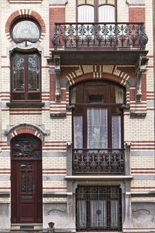 Mison Kwachet, 51 Rue Van Campenhout, Brussels, Belgium, (1901), c2014-2017. Artist: Alan John Ainsworth