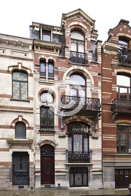 Mison Kwachet, 51 Rue Van Campenhout, Brussels, Belgium, (1901), c2014-2017. Artist: Alan John Ainsworth.