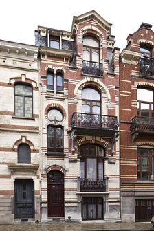 Mison Kwachet, 51 Rue Van Campenhout, Brussels, Belgium, (1901), c2014-2017. Artist: Alan John Ainsworth