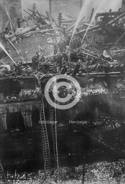 Missouri Athletic Club Fire, between c1910 and c1915. Creator: Bain News Service.