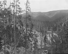 Missouri River, below Great Falls, Montana, USA, c1900. Creator: Unknown