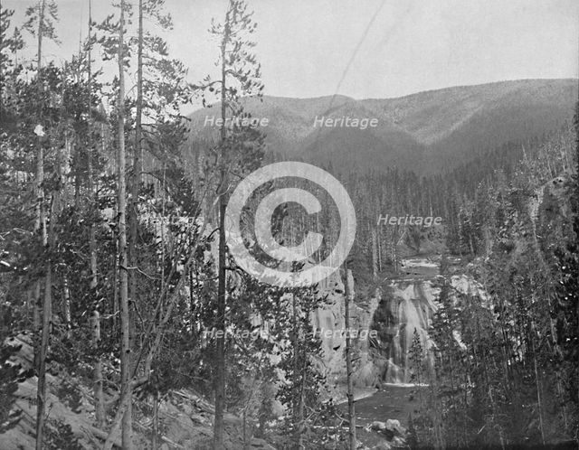 'Missouri River, below Great Falls, Montana', c1897. Creator: Unknown.