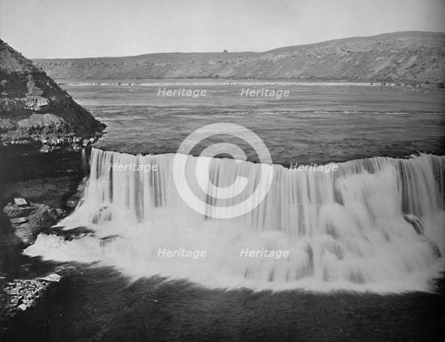 'Missouri River, below Great Falls, Montana', c1897. Creator: Unknown.