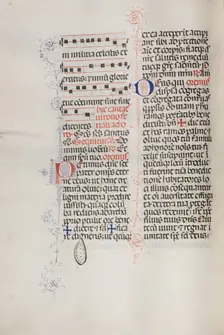 Missale: Fol. 112v: contains some music as part of Palm Sunday liturgy, 1469. Creator: Bartolommeo Caporali (Italian, c. 1420-1503)