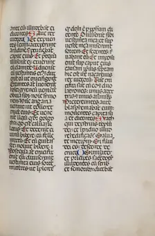 Missale: Fol. 121: contains music for "Hely Hely Lama etc." within St. Mattion Passion, 1469. Creator: Bartolommeo Caporali (Italian, c. 1420-1503)