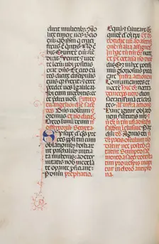 Missale: Fol. 172v: Music for "Alleluia" etc. at beginning of Easter, 1469. Creator: Bartolommeo Caporali (Italian, c. 1420-1503)