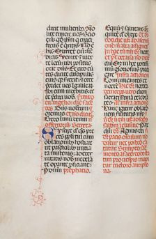 Missale: Fol. 172v: Music for "Alleluia" etc. at beginning of Easter, 1469. Creator: Bartolommeo Caporali (Italian, c. 1420-1503)