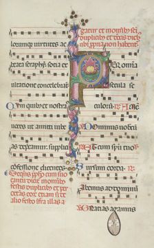 Missale: Fol. 184: Foliage, 1469. Creator: Bartolommeo Caporali (Italian, c. 1420-1503)