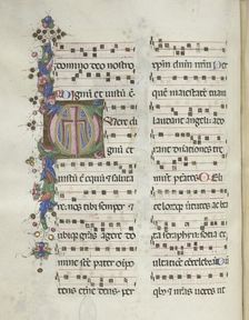 Missale: Fol. 184v: Cross, Foliage, 1469. Creator: Bartolommeo Caporali (Italian, c. 1420-1503)