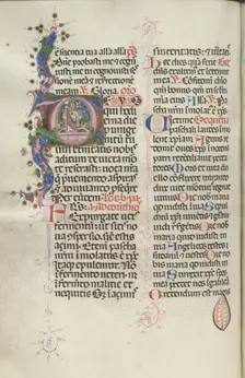 Missale: Fol. 192v: Resurrection of Christ, 1469. Creator: Bartolommeo Caporali (Italian, c. 1420-1503)