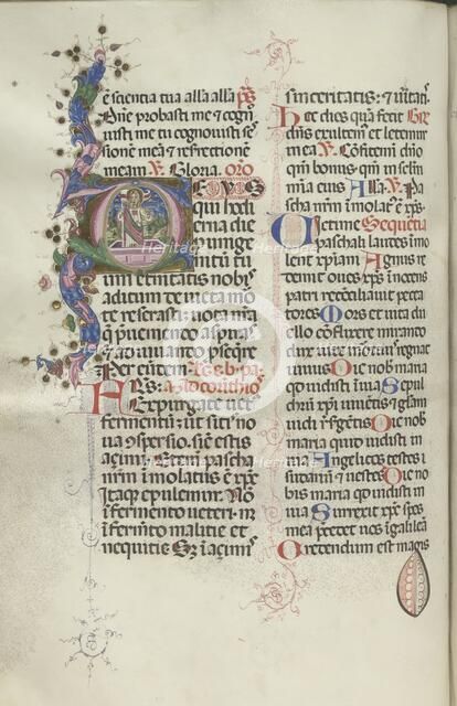 Missale: Fol. 192v: Resurrection of Christ, 1469. Creator: Bartolommeo Caporali (Italian, c. 1420-1503).