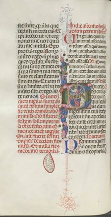Missale: Fol. 208v: Ascension of Christ, 1469. Creator: Bartolommeo Caporali (Italian, c. 1420-1503)