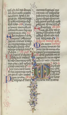 Missale: Fol. 260: Foliage with Fruit, 1469. Creator: Bartolommeo Caporali (Italian, c. 1420-1503)