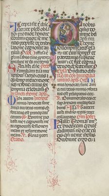Missale: Fol. 262: Saint Thomas, 1469. Creator: Bartolommeo Caporali (Italian, c. 1420-1503)