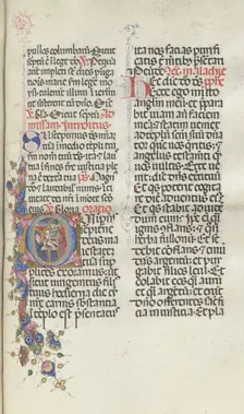 Missale: Fol. 270: Presentation of Christ to Simeon, 1469. Creator: Bartolommeo Caporali (Italian, c. 1420-1503)