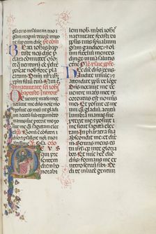 Missale: Fol. 287: Saint John the Baptist, 1469. Creator: Bartolommeo Caporali (Italian, c. 1420-1503)