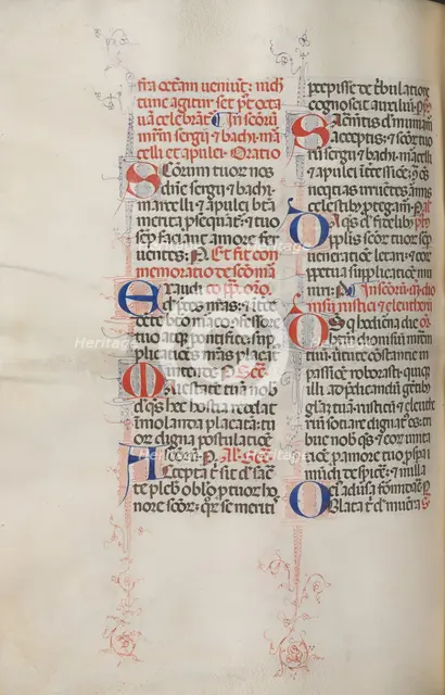 Missale: Fol. 319v: St. Francis & Full Mass of St. Francis, 1469. Creator: Bartolommeo Caporali (Italian, c. 1420-1503).