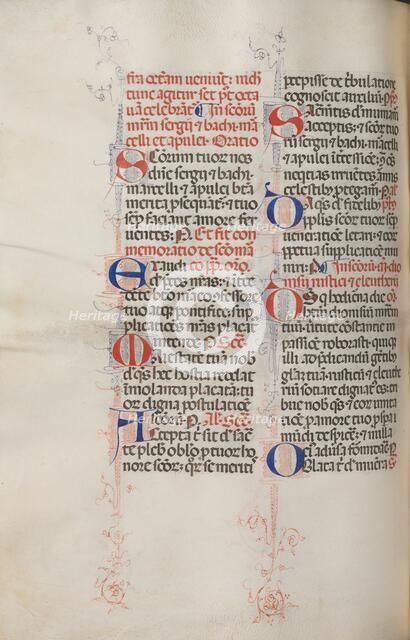 Missale: Fol. 319v: St. Francis & Full Mass of St. Francis, 1469. Creator: Bartolommeo Caporali (Italian, c. 1420-1503).