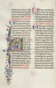 Missale: Fol. 322v: The Virgin among the Apostles and Saints, 1469. Creator: Bartolommeo Caporali (Italian, c. 1420-1503)