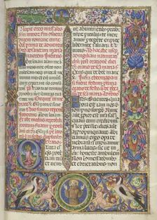 Missale: Fol. 9: Ordo Missalis (full borders), 1469. Creator: Bartolommeo Caporali (Italian, c. 1420-1503)