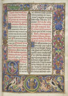Missale: Fol. 9: Ordo Missalis (full borders), 1469. Creator: Bartolommeo Caporali (Italian, c. 1420-1503)