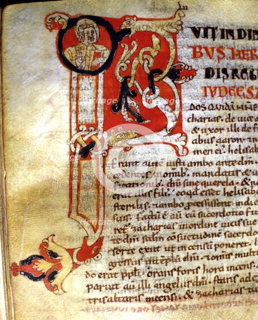 Missale Parvum. Manuscript on parchment, c. 1075 - 1100, work attributed to the Scriptorium of th…